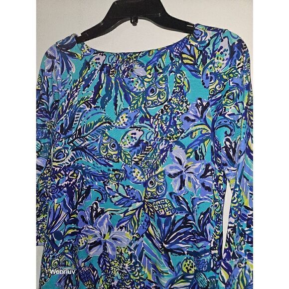 Lilly Pulitzer long-sleeve Cassie dress 100% Cotton. - Picture 1 of 4